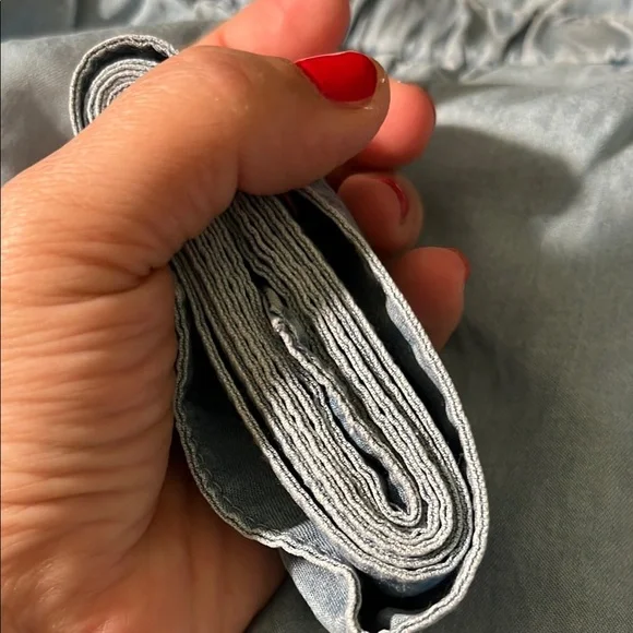 Indigo Rising Chambray Denim Joggers - Picture 4 of 13